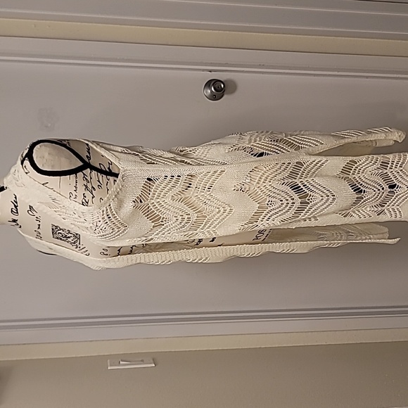 Jolie & Joy boho knitted long vest NWT - Picture 4 of 9